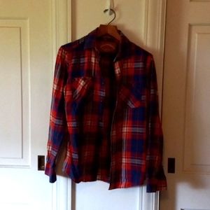 Red Camel flannel button up shirt